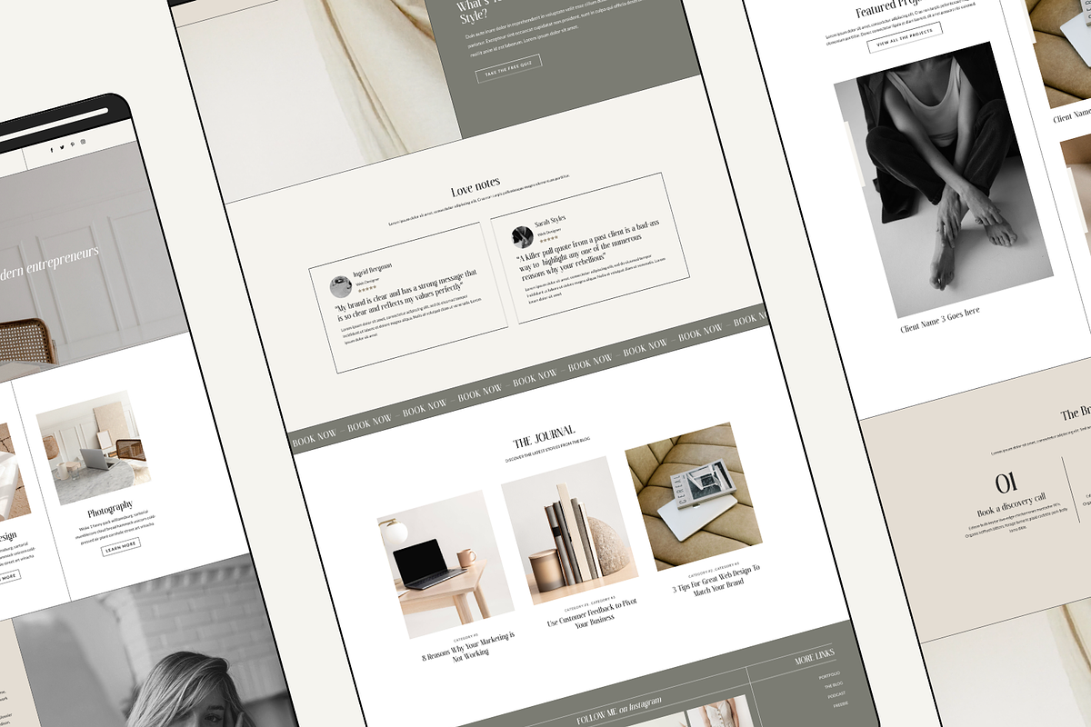 Coaching WordPress Theme Ingrid, a WordPress Template by Lovely Confetti (Photo 2 of 7)