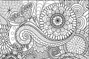 Happy Easter coloring page, an Object Graphic by Somjai King (Thumbnail 14 of 16)