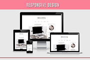 Blogger Template Responsive - BELEZA, a Websites & App Template by Vefio Themes (Thumbnail 4 of 4)