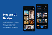 Gallerix - Photo Gallery Mobile App, an App Template by trabaskriya (Thumbnail 3 of 5)