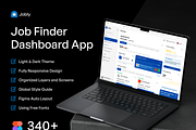 Jobly - Job Finder Dashboard UI Kit, an UI Kit Template by Semusim Visual (Thumbnail 1 of 8)