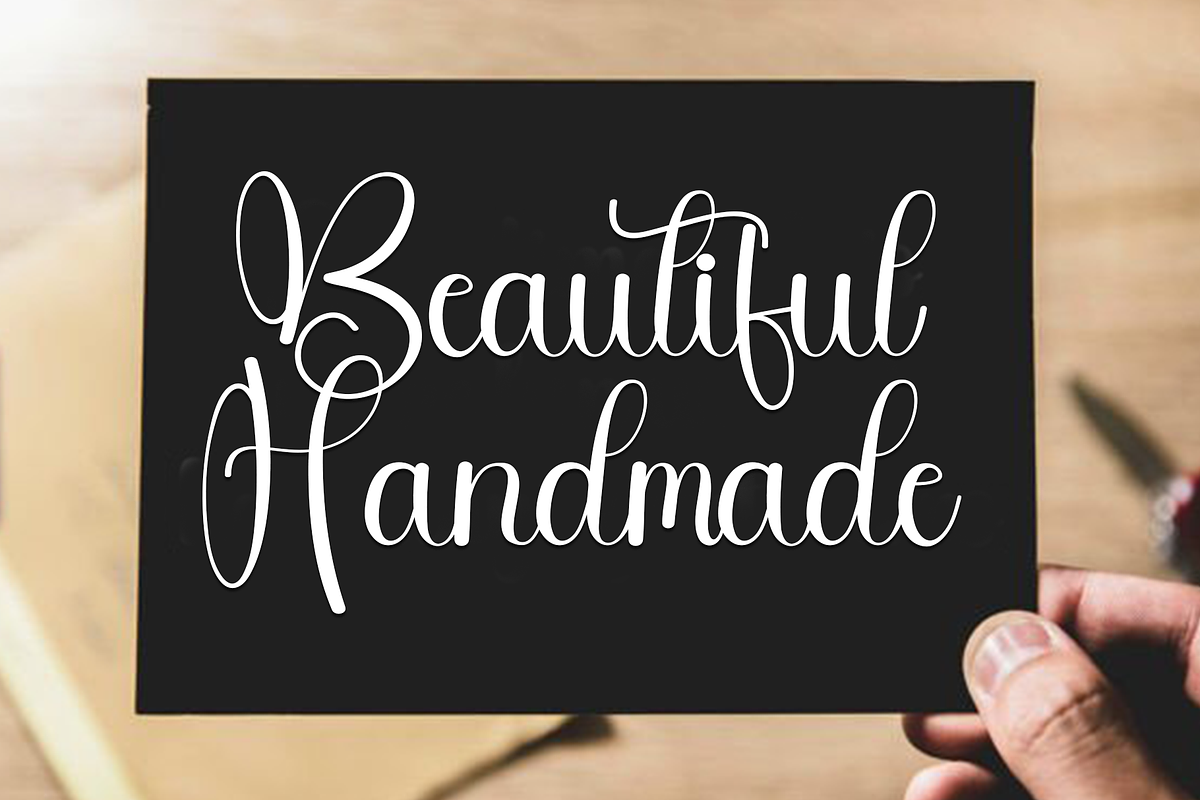 Romantic Promise, a Handwritten Font by FreshTypeINK (Photo 5 of 8)