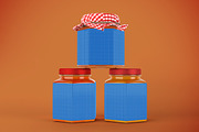 Honey Jar Mockup, a Cups & Container Mockup by Qaleb Studio (Thumbnail 12 of 13)