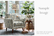 Armchair Upholstery Mockup, a Household Mockup by mock-ups (Thumbnail 7 of 11)