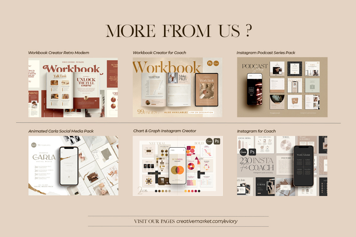 PUZZLE Bundle Instagram CANVA PS, a Social Media Template by Eviory (Photo 48 of 50)