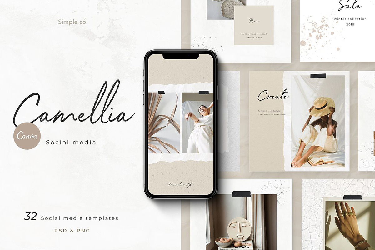 BUNDLE Instagram 1000+, a Social Media Template by Simple có (Photo 14 of 29)