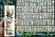 St Patricks Day Bookmark Sublimation, a Seasonal Illustration by ElenazlataArt (Thumbnail 1 of 3)