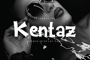 Kentaz Unique Display Font, a Handwritten Font by Eltypesstudio (Thumbnail 1 of 10)