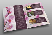 Orchid Funeral Program, a Brochure Template by Royallove (Thumbnail 4 of 5)