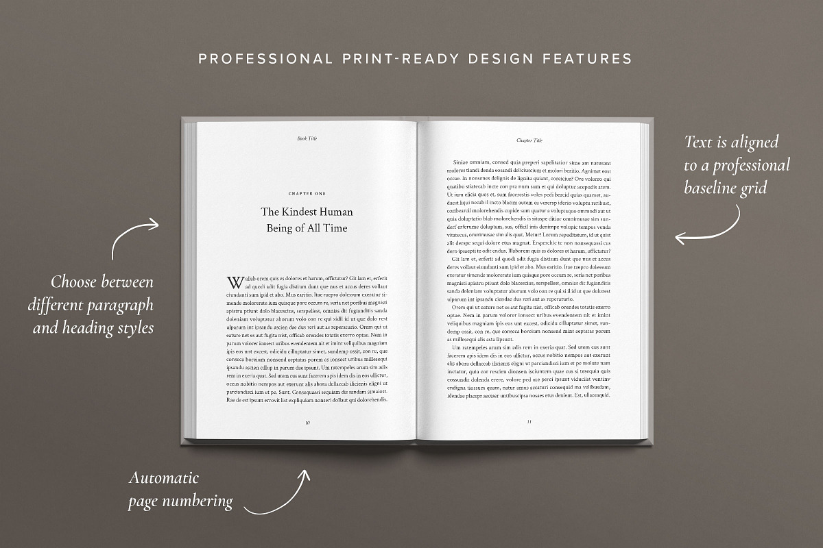Classic Crimson Book Template, a Magazine Template by Ruben Stom (Photo 2 of 13)