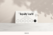 Retro Loyalty Card Canva Template, a Business Card Template by Hellohastore (Thumbnail 4 of 9)