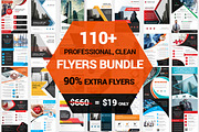 110+ Clean Business Flyers Bundle, a Flyer Template by Imagine Design Studio (Thumbnail 1 of 16)