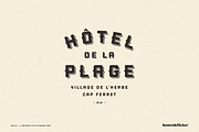 Zacca - A Western Shadow Font, a Sans Serif Font by Komet & Flicker (Thumbnail 3 of 13)