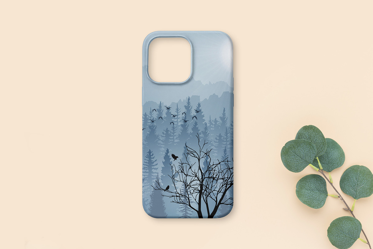 Forest Landscape, a Decorative Illustration by Digital Studio (Photo 6 of 10)