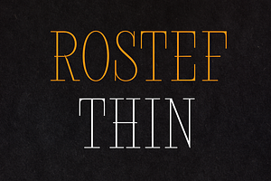 Rostef Thin