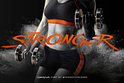 Cyberpunk Typeface, a Font by thedesignshark (Thumbnail 5 of 9)