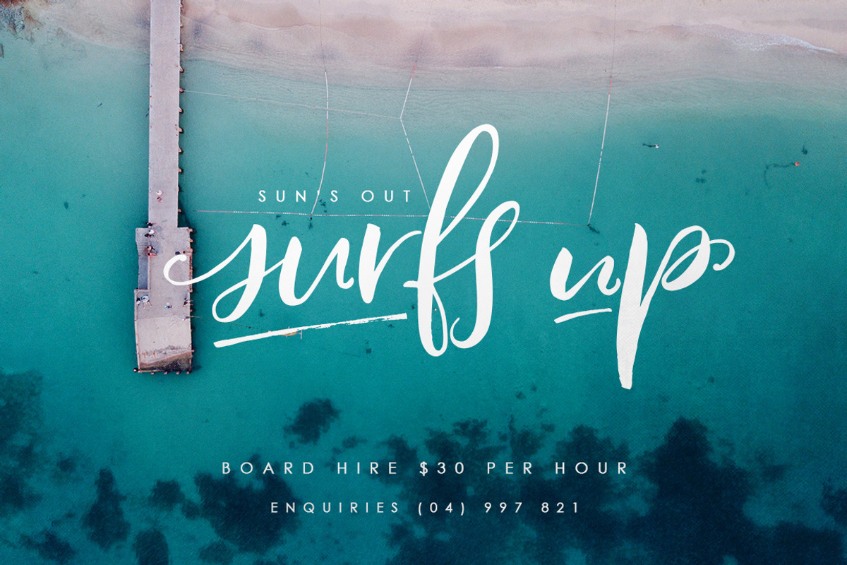 Lofrillo Script Font preview 7