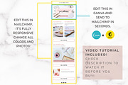 Canva & Mailchimp Template | Blush, an Email Template by Thirty One Palms Studio (Thumbnail 5 of 7)
