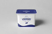 Yoghurt Cup Mock-up, a Packaging Mockup by zippypixelstudio (Thumbnail 7 of 9)