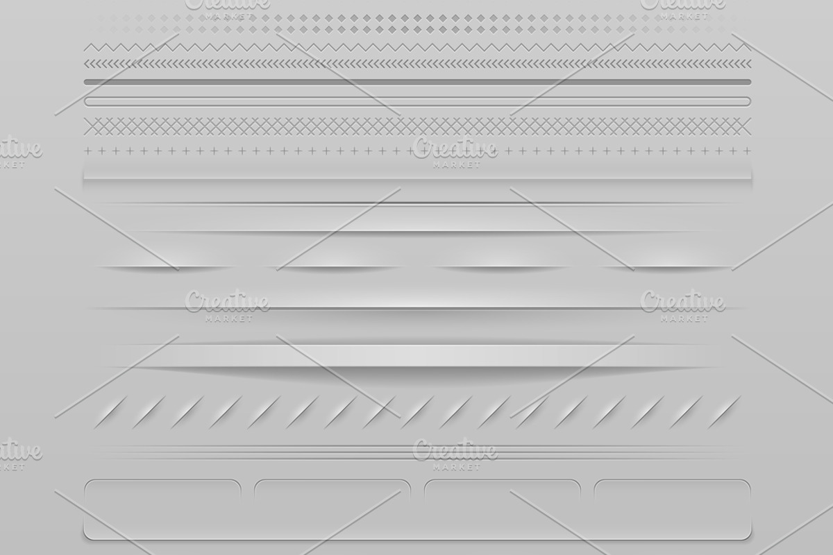 Web dividers, a Templates & Theme by Maxim_Basinski (Photo 2 of 4)