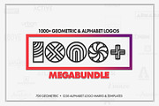 Logotype & Geometric Logo Marks, a Branding & Logo Template by Warna Works (Thumbnail 1 of 13)