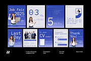 Job Fair Instagram Post, a Social Media Template by Neermana (Thumbnail 1 of 4)