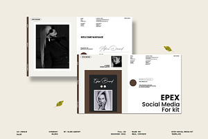 EPEX | Social Media Kit Template