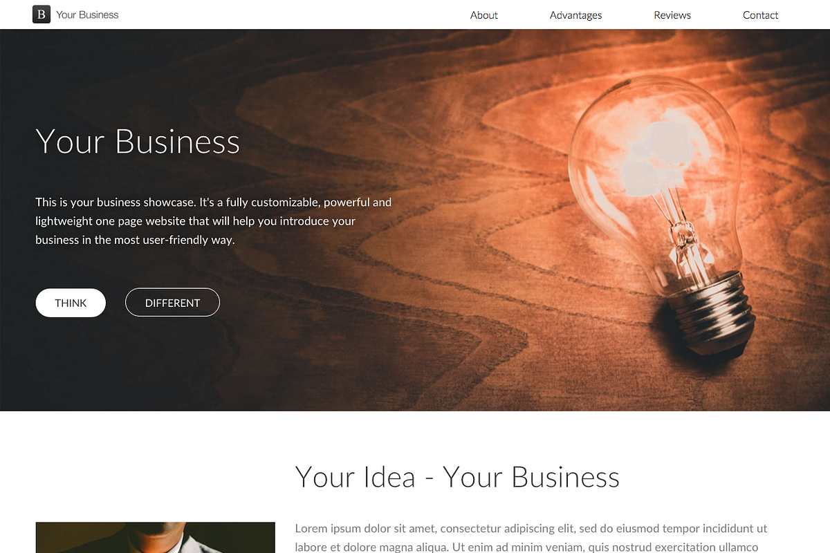 Your Business | Website template, a HTML Template by SD Themes (Photo 4 of 4)