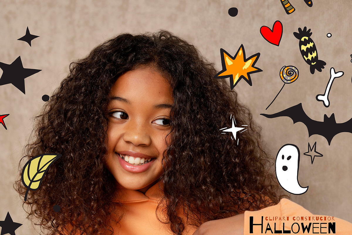 Halloween monsters clipart, a Graphic by ArtSpotVeronika (Photo 3 of 10)