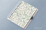 Romantic garden. Watercolor cliparts, an Illustration by Anastasia Koba (Thumbnail 8 of 11)