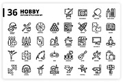 3,600 Icons x3 Styles, an Outline Icon by monkik (Thumbnail 167 of 299)