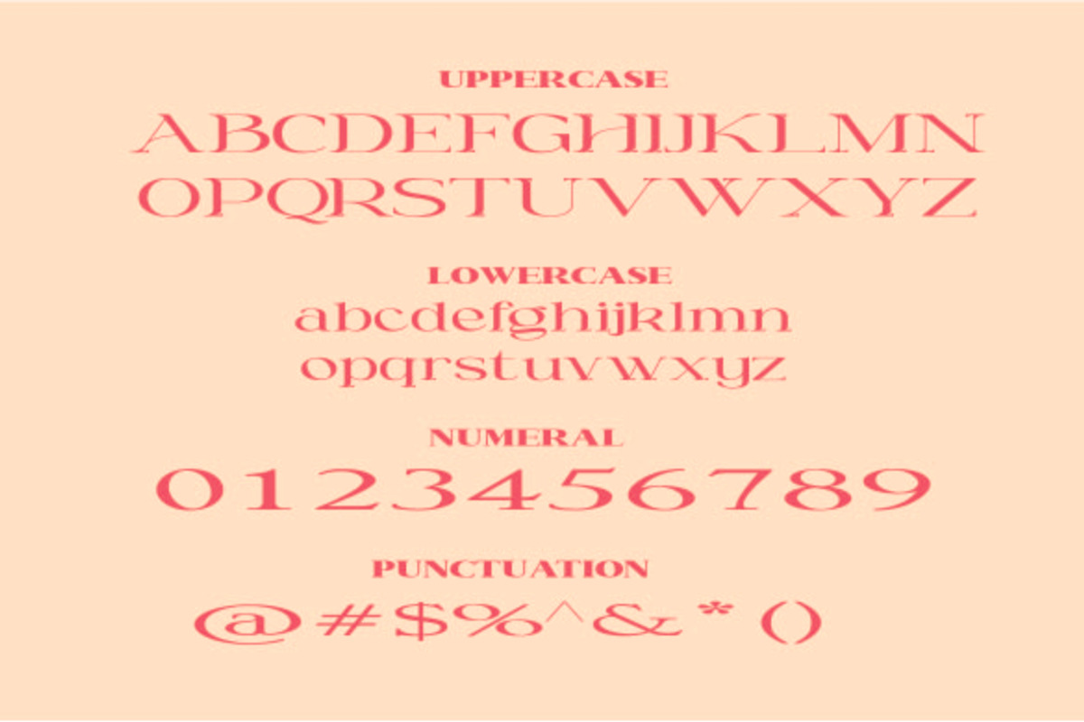 Luis Martinelli - Two Fonts Beauty, a Serif Font by AleraStudio (Photo 7 of 10)