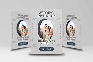 Wedding Invitation Flyer Template, a Flyer Template by Artnivora.Std