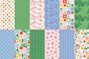 Barefoot Blooms. Seamless Patterns, a Pattern Graphic by oxygen_8 (Thumbnail 6 of 9)