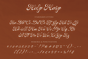 Holy Mary – Modern Calligraphy Font, a Script Font by RedyStudio (Thumbnail 11 of 13)