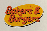 Daily Shine - Groovy Retro Font, a Handwritten Font by Invasi Studio (Thumbnail 8 of 10)