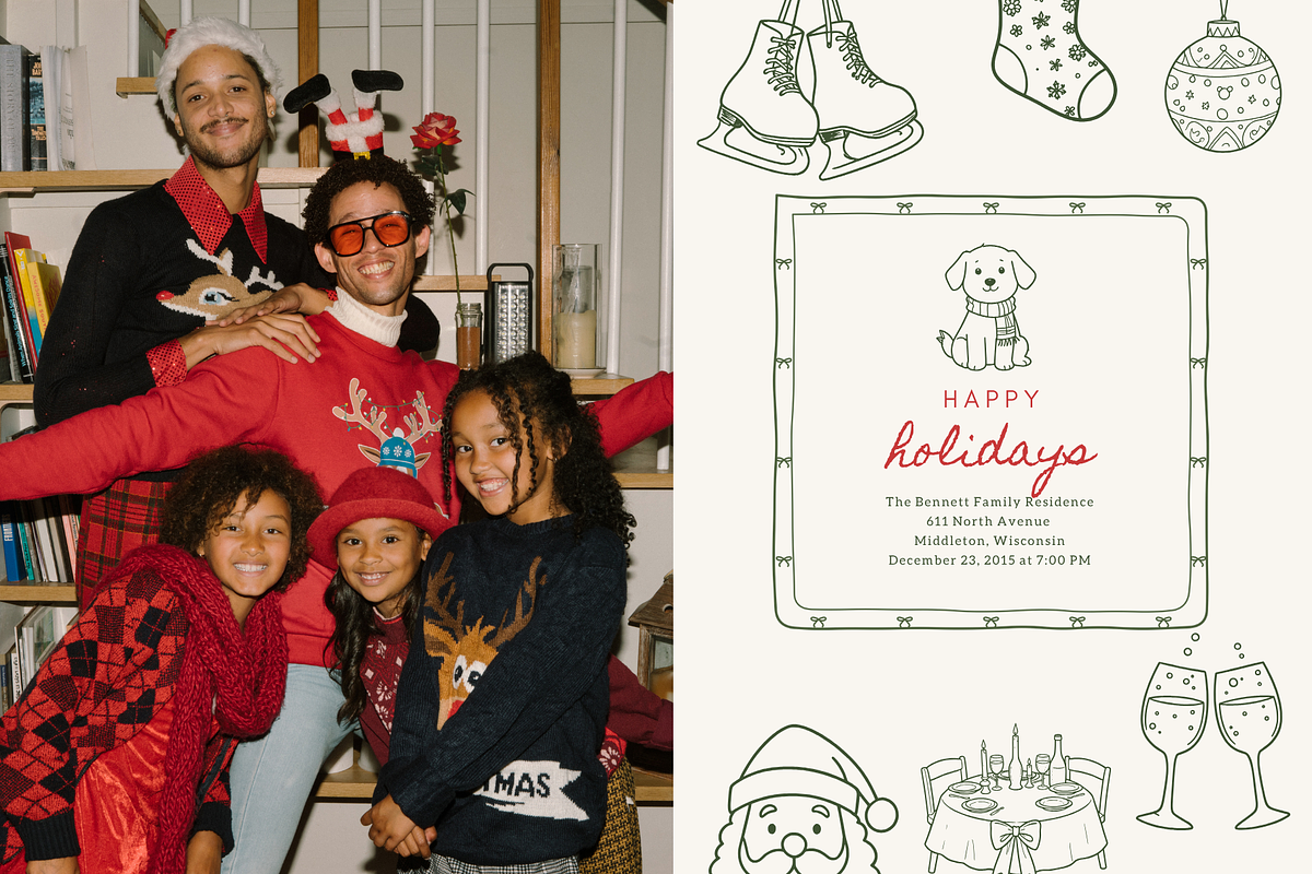 Christmas Frames Whimsy Set, a Seasonal Illustration by digital.incubator.yum (Photo 5 of 18)
