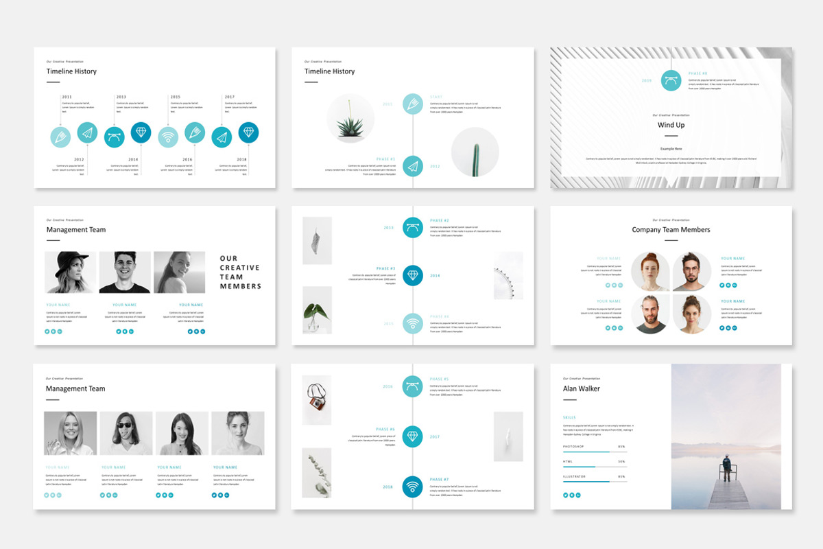 Google Slide Business Plan, a Presentation Template by WhiteGraphic (Photo 10 of 38)
