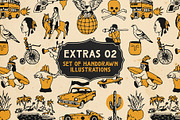 70%OFF Handmade Font Bundle + Extras, a Font by Megflags (Thumbnail 15 of 25)