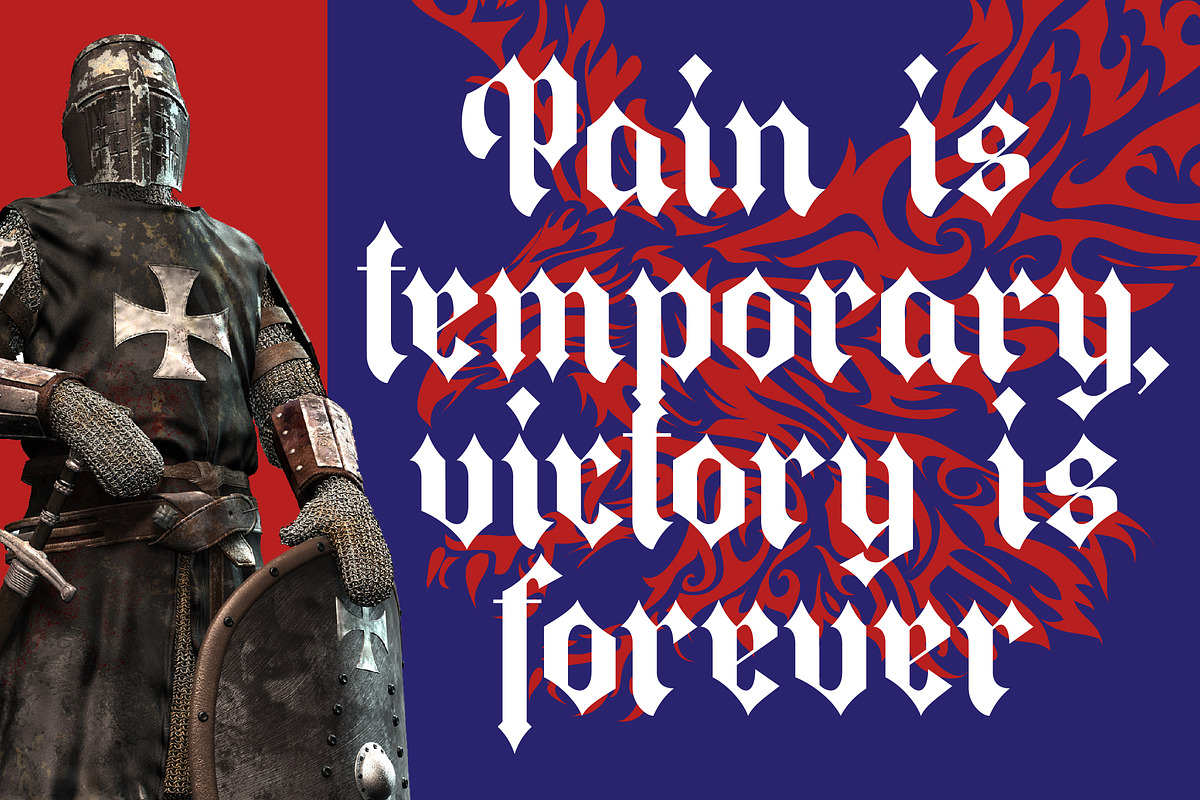 The Raffers Blackletter Font, a Blackletter Font by timelesstype.co (Photo 9 of 20)