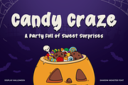 SHADOW MONSTER - Halloween Font, a Handwritten Font by Mozatype (Thumbnail 8 of 10)