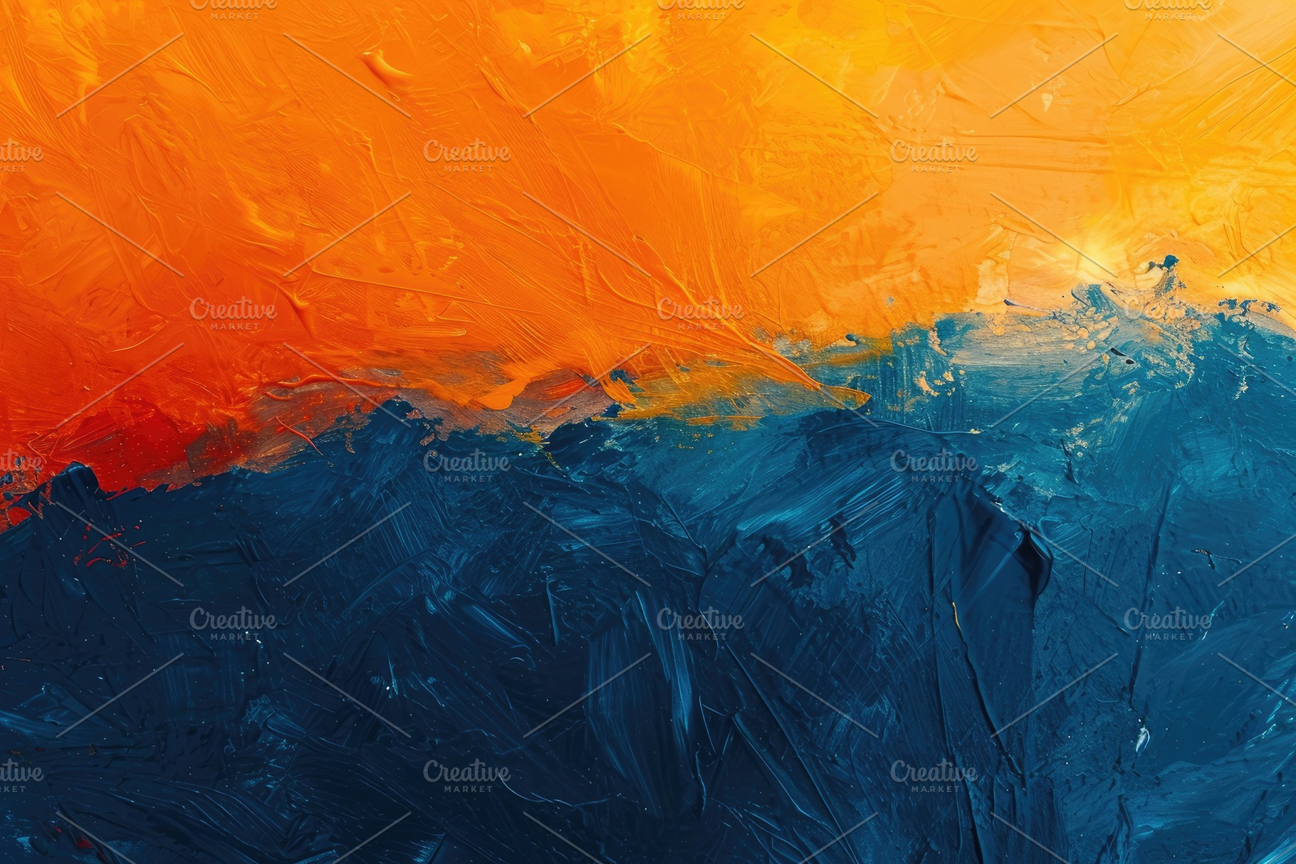 A vibrant abstract painting showcasi, a Photo by Iftikhar Alam