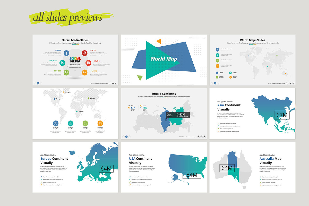 Bee-Type Corporate PowerPoint, a Presentation Template by WhiteGraphic (Photo 26 of 28)
