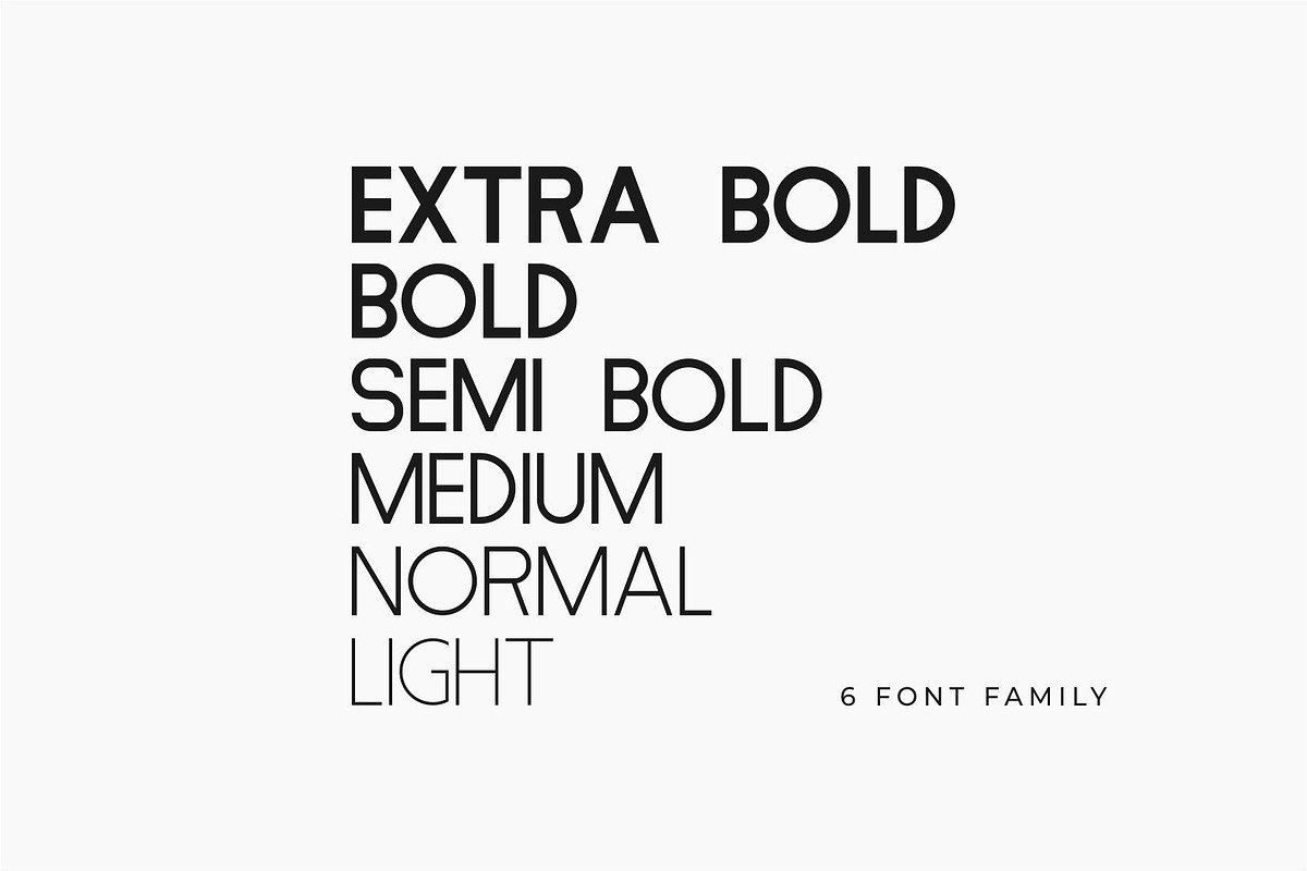 Polea - Modern Logo Font, a Sans Serif Font by suhadidesign (Photo 3 of 11)