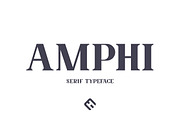 Amphi Typeface, a Serif Font by MikeHill (Thumbnail 1 of 5)