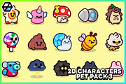 2D Characters - Pet Pack 3, an Animal Illustration by LAYERLAB (Thumbnail 2 of 7)