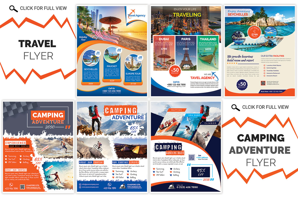 120 Corporate Flyer & Poster Bundle, a Flyer Template by Imagine Design Studio (Photo 6 of 33)