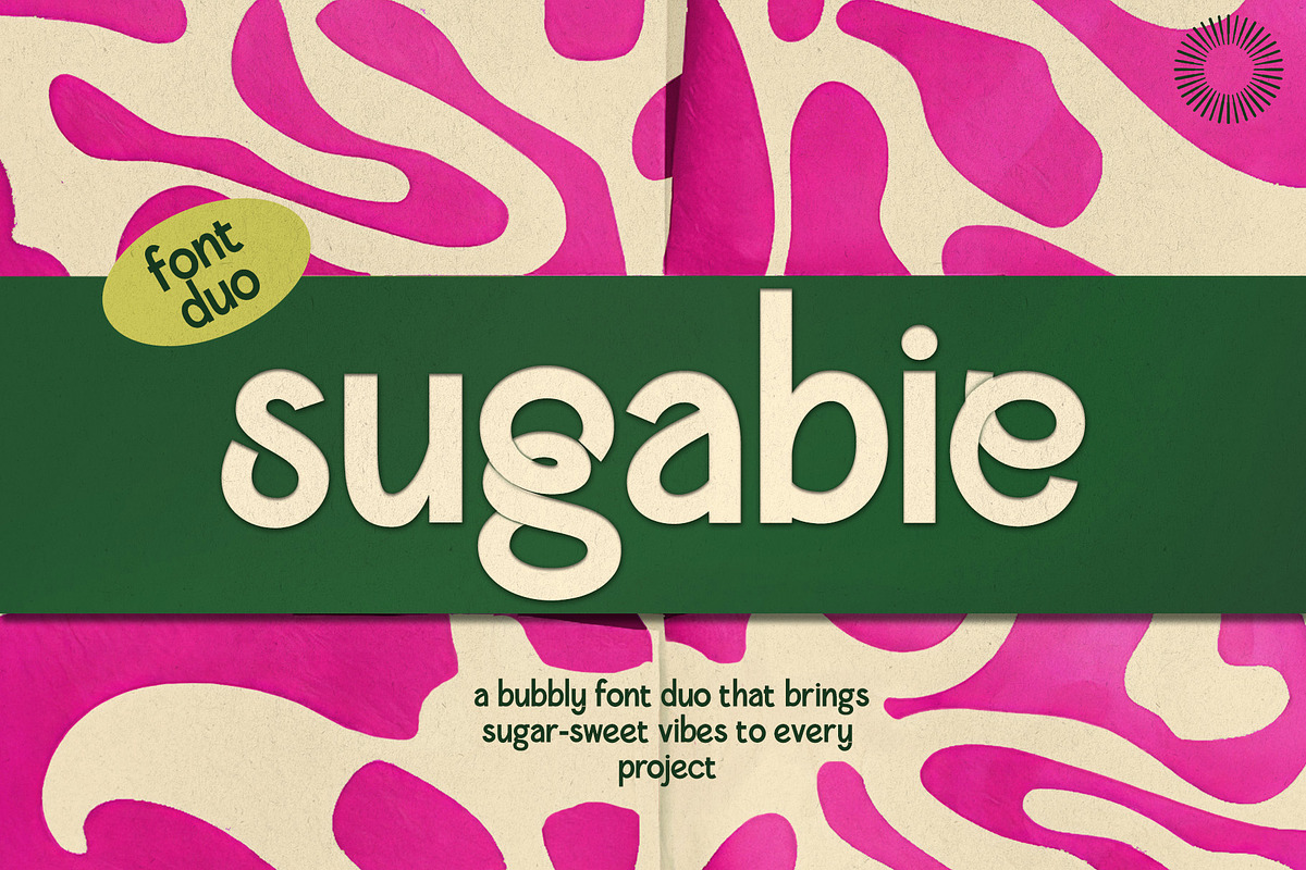 Sugabie - Sweet font duo, a Sans Serif Font by Setara Langit CreativeStd (Photo 1 of 7)