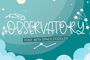 Observatory, a Handwritten Font by Freeling Design House (Thumbnail 1 of 5)