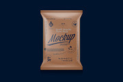 Kraft Snacks Flow Pack Mockup, a Packaging Mockup by Reformer Mockup (Thumbnail 2 of 5)